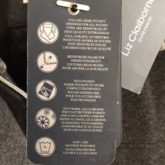 Liz Claiborne Outerwear XL Jacket - Picture 3 of 11